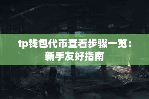 tp钱包代币查看步骤一览：新手友好指南