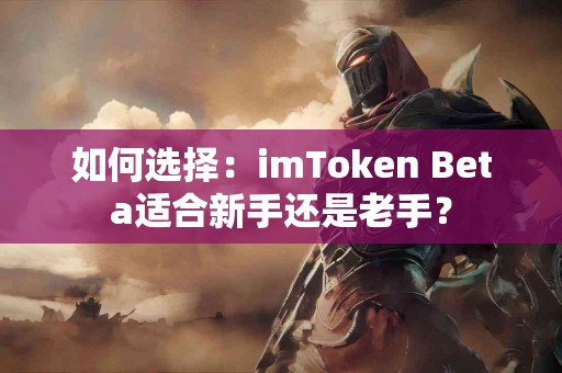 如何选择：imToken Beta适合新手还是老手？