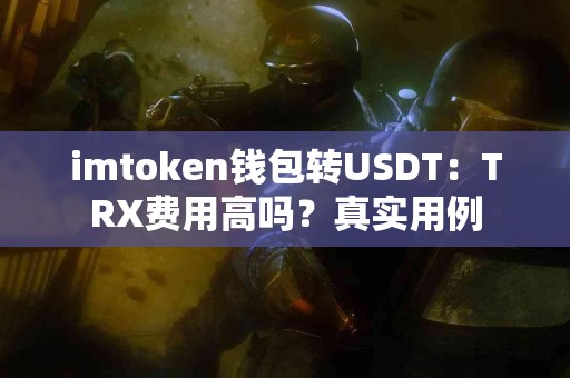 imtoken钱包转USDT：TRX费用高吗？真实用例
