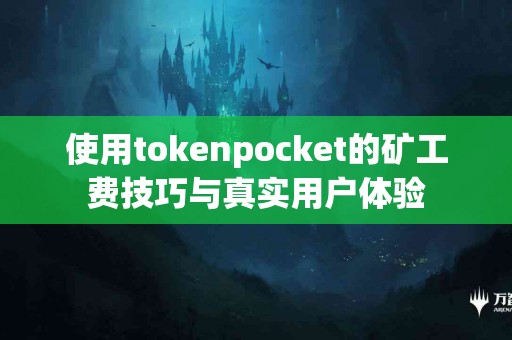 使用tokenpocket的矿工费技巧与真实用户体验