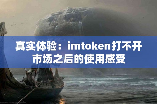 真实体验：imtoken打不开市场之后的使用感受