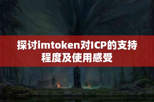 探讨imtoken对ICP的支持程度及使用感受
