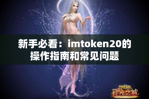 新手必看：imtoken20的操作指南和常见问题