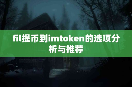 fil提币到imtoken的选项分析与推荐