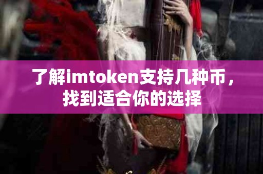 了解imtoken支持几种币，找到适合你的选择