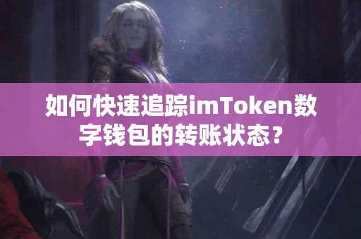 如何快速追踪imToken数字钱包的转账状态？