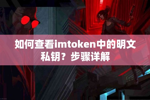 如何查看imtoken中的明文私钥？步骤详解