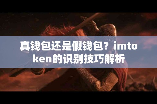 真钱包还是假钱包？imtoken的识别技巧解析