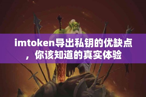 imtoken导出私钥的优缺点，你该知道的真实体验