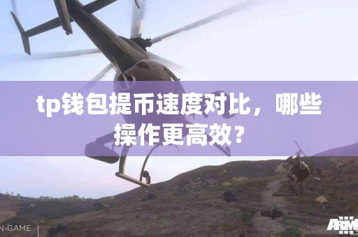 tp钱包提币速度对比，哪些操作更高效？