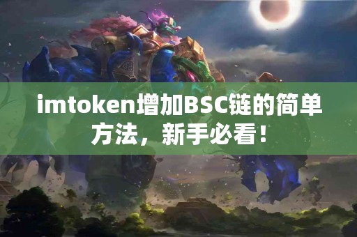 imtoken增加BSC链的简单方法，新手必看！