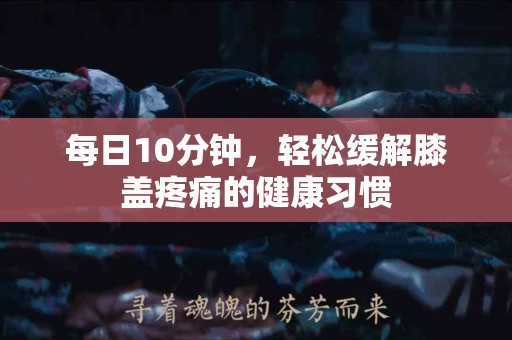 每日10分钟，轻松缓解膝盖疼痛的健康习惯